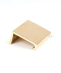 From The Anvil's Polished Brass Plain Edge Pull