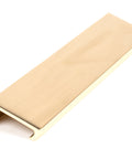 From The Anvil's Polished Brass Plain Edge Pull