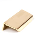 From The Anvil's Polished Brass Moore Edge Pull