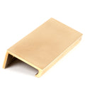 From The Anvil's Aged Brass Plain Edge Pull