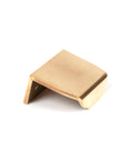 From The Anvil's Aged Brass Moore Edge Pull