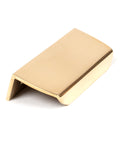 From The Anvil's Aged Brass Moore Edge Pull