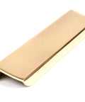 From The Anvil's Aged Brass Moore Edge Pull