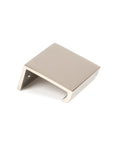 From The Anvil's Polished Nickel Plain Edge Pull