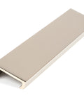 From The Anvil's Polished Nickel Plain Edge Pull