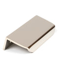 From The Anvil's Polished Nickel Moore Edge Pull