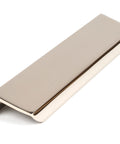 From The Anvil's Polished Nickel Moore Edge Pull