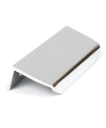 From The Anvil's Polished Chrome Moore Edge Pull