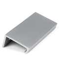 From The Anvil's Satin Chrome Plain Edge Pull