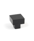 From The Anvil's Matt Black Albers Cabinet Knob