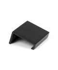 From The Anvil's Matt Black Plain Edge Pull