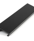 From The Anvil's Matt Black Plain Edge Pull