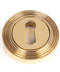 From The Anvil's Polished Brass Round Escutcheon