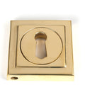 From The Anvil's Polished Brass Round Escutcheon