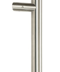 From The Anvil's Satin Marine SS (316) Offset T Bar Handle Secret Fix 32mm dia