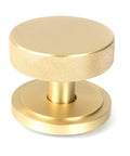 From The Anvil's Satin Brass Brompton Centre Door Knob
