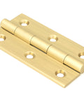 From The Anvil's Satin Brass Butt Hinge (pair)