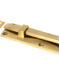 From The Anvil's Satin Brass Universal Bolt