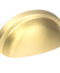 From The Anvil's Satin Brass Regency Concealed Drawer Pull