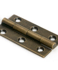 From The Anvil's Burnished Brass Butt Hinge (pair)