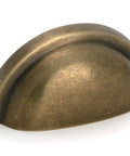 From The Anvil's Burnished Brass Regency Concealed Drawer Pull