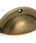 From The Anvil's Burnished Brass Plain Drawer Pull