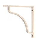 From The Anvil's Polished Nickel Abingdon Shelf Bracket