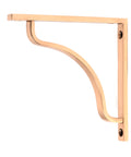 From The Anvil's Polished Bronze Abingdon Shelf Bracket