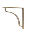 From The Anvil's Burnished Brass Abingdon Shelf Bracket