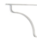From The Anvil's Satin Chrome Abingdon Shelf Bracket