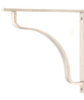 From The Anvil's Polished Nickel Abingdon Shelf Bracket