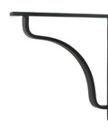 From The Anvil's Matt Black Abingdon Shelf Bracket