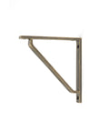From The Anvil's Burnished Brass Barton Shelf Bracket