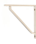 From The Anvil's Polished Nickel Barton Shelf Bracket