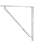 From The Anvil's Satin Chrome Barton Shelf Bracket