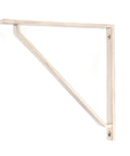 From The Anvil's Polished Nickel Barton Shelf Bracket