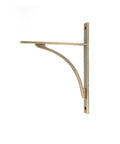 From The Anvil's Burnished Brass Apperley Shelf Bracket