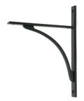 From The Anvil's Matt Black Apperley Shelf Bracket