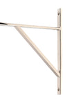 From The Anvil's Polished Nickel Chalfont Shelf Bracket