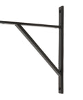 From The Anvil's Aged Bronze Chalfont Shelf Bracket
