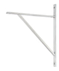 From The Anvil's Satin Chrome Chalfont Shelf Bracket