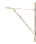 From The Anvil's Polished Nickel Chalfont Shelf Bracket