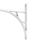 From The Anvil's Polished Chrome Tyne Shelf Bracket
