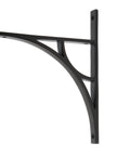 From The Anvil's Aged Bronze Tyne Shelf Bracket