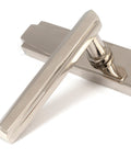 From The Anvil's Polished Nickel Art Deco Slimline Lever Espag. Lock Set