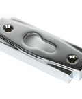 From The Anvil's Polished Chrome Art Deco Euro Escutcheon Set