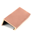 From The Anvil's Polished Bronze Plain Edge Pull