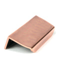 From The Anvil's Polished Bronze Moore Edge Pull
