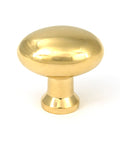 From The Anvil's Polished Brass 38mm Moore Cabinet Knob