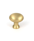 From The Anvil's Satin Brass 25mm Moore Cabinet Knob